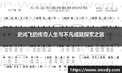 史鸿飞的传奇人生与不凡成就探索之旅